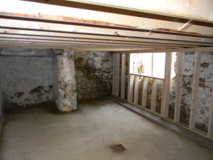 The basement framing