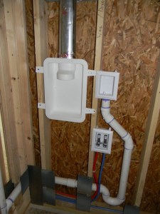 Washer and Dryer Hookup