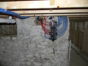 Mani-block plumbing system