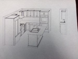 The Kitchen -- small but functional